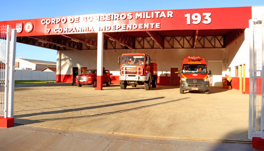 Corpo de Bombeiros Militar do Tocantins inaugura 7ª Companhia Independente na região Centro-Norte
